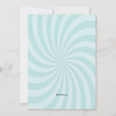 Zirkuszelt Einladung (Rückseite)