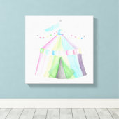 Zirkuszelt-Leinwand Leinwanddruck (Insitu (Holzboden))