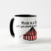 Zirkuszelt Tasse (Vorderseite Links)