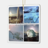 zIS002 ISLAND, Keramikornament (Links)