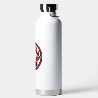 Zisa-Hex-Zeichen auf einer Wasserflasche Trinkflasche