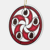 Zisa Keramik Ornament (Links)