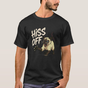 Zisch ab Lustige Katzenliebhaber Wortspiele, Sarka T-Shirt