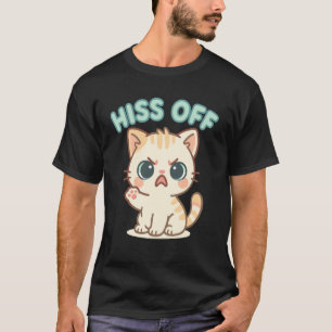 Zisch ab Lustige Katzenliebhaber Wortspiele, Sarka T-Shirt