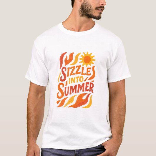 Zisch in den Sommer T-Shirt (Vorderseite)