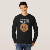 Zisch mich nicht an! Banana Ball Python Premium T-Shirt (Vorne ganz)