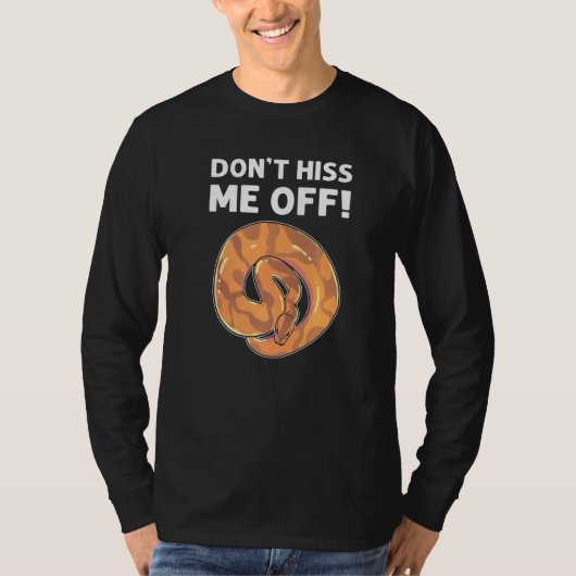 Zisch mich nicht an! Banana Ball Python Premium T-Shirt (Vorderseite)