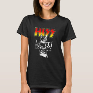 Zischen Lustige Süße Katze Mama Kätzchen Katzen Ro T-Shirt