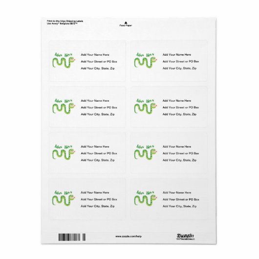 Zischen-Zischen-Schlange (Vorne)