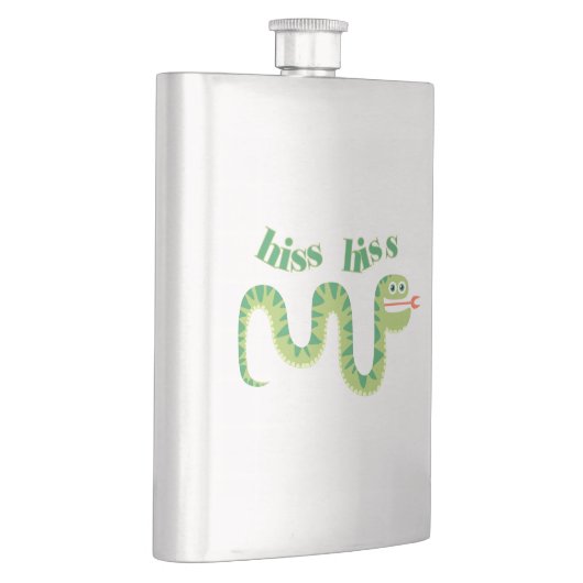 Zischen-Zischen-Schlange Flachmann (Rechts)