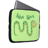 Zischen-Zischen-Schlange Laptopschutzhülle (Vorne Rechts)