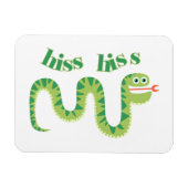 Zischen-Zischen-Schlange Magnet (Horizontal)