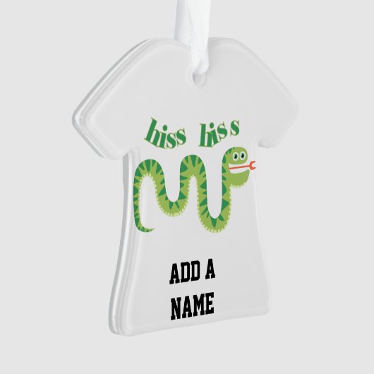 Zischen-Zischen-Schlange Ornament (Vorderseite)