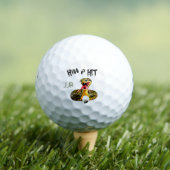 Zischende Schlange - Golfergeschenk Golfball (Insitu T-Shirt)
