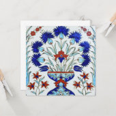 Zisnikfliese Karte (Vorderseite/Rückseite Beispiel)