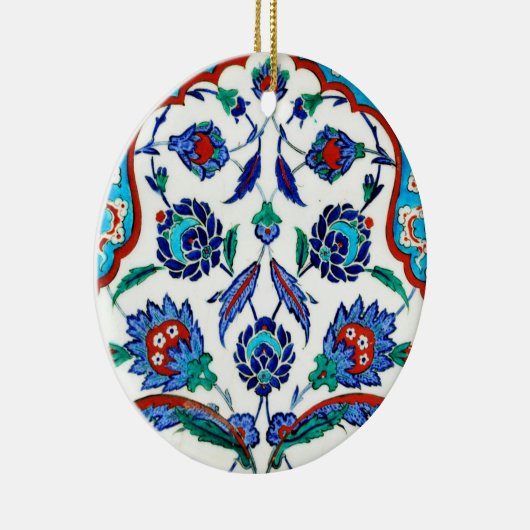 Zisnikfliese Keramik Ornament (Rechts)