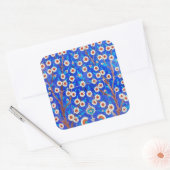 Zisnikfliese Quadratischer Aufkleber (Umschlag)