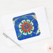 Zisnikfliese Quadratischer Aufkleber (Umschlag)