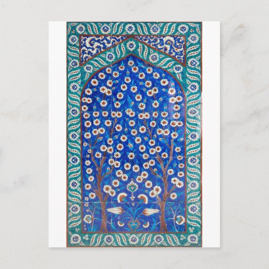 Zisnikfliesen Postkarte (Vorderseite)