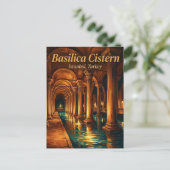 Zisterne Basilika, Istanbul, Marmara Postkarte (Stehend Vorderseite)