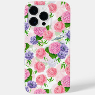 Zistvogel und Blume Case-Mate iPhone 14 Pro Max Hülle