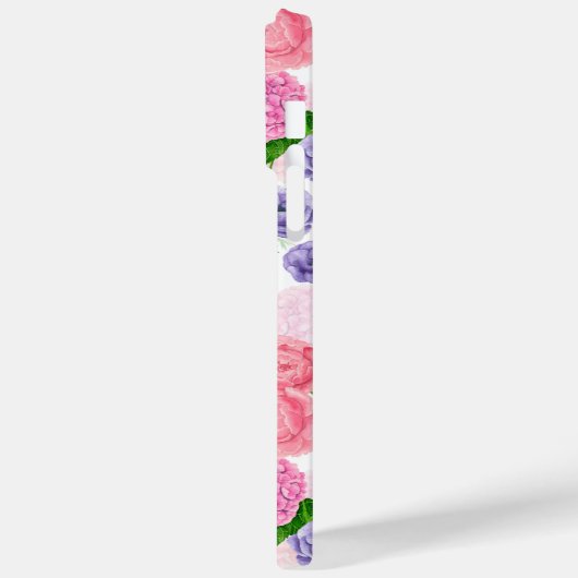 Zistvogel und Blume Case-Mate iPhone Hülle (Rückseite / Links)