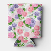 Zistvogel und Blume Dosenkühler (Vorderseite)