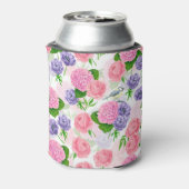 Zistvogel und Blume Dosenkühler (Kanne Rückseite)