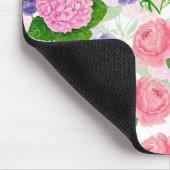 Zistvogel und Blume Mousepad (Ecke)