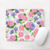 Zistvogel und Blume Mousepad (Mit Mouse)
