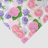 Zistvogel und Blume Seidenpapier (Ausschnitt)