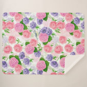 Zistvogel und Blume Sherpadecke (Vorderseite (Horizontal))