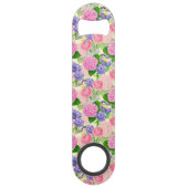 Zistvogel und Blume Speed Flaschenöffner (Rückseite)