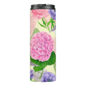 Zistvogel und Blume Thermosbecher (Rückseite)