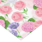 Zistvogel und Blume Tischdecke (Schrägansicht)