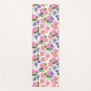 Zistvogel und Blume Yogamatte
