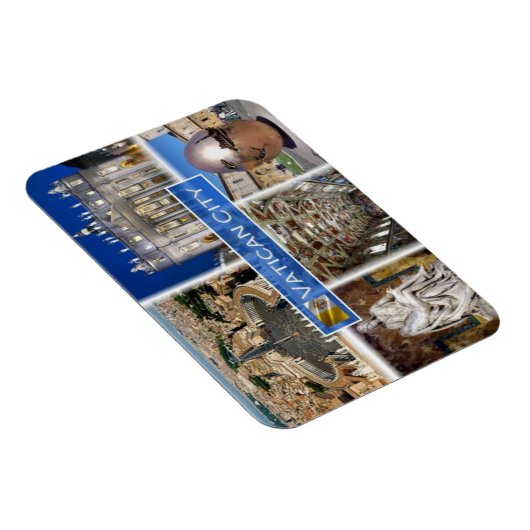 zIT000 ROME Vatikanstadt. Petersplatz, Magnet (Rechte Seite)