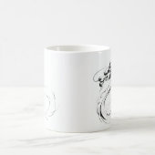 Zit&Bit Artistry - Unique Dragon Zodiac Design Kaffeetasse (Mittel)