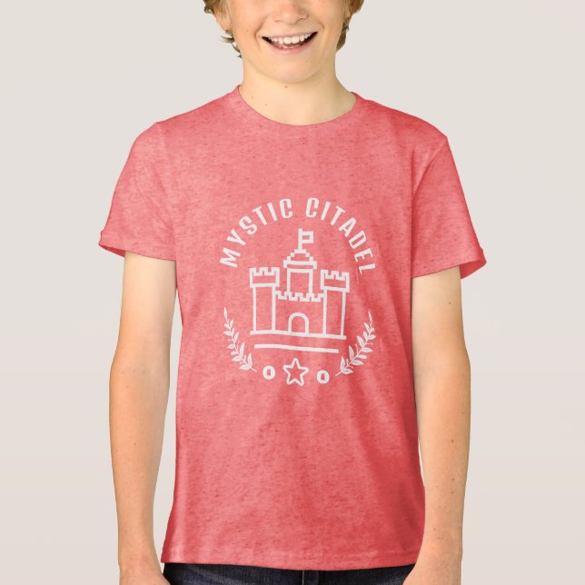 Zitadelle= der Palast Tri-Blend Shirt (Vorderseite)