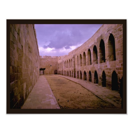 Zitadelle von Qaitbay Fotodruck (Vorne)