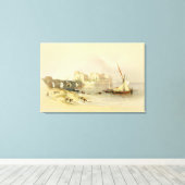 Zitadelle von Sidon, 28. April 1839, Platte 76 von Leinwanddruck (Insitu (Holzboden))