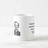 Zitat 11b Edgar Allen Poe Kaffeetasse (Mittel)
