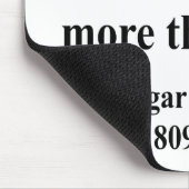 Zitat 12a Edgar Allen Poe Mousepad (Ecke)