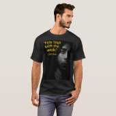 Zitat #2 03012022 Kleine Taube über die Schwache T-Shirt (Vorne ganz)