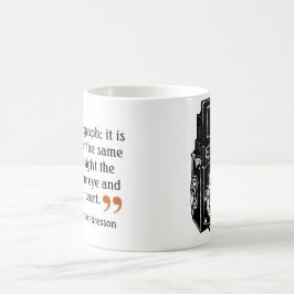 Zitat 2 Doppel-Objektive-Kamera des berühmten Foto Kaffeetasse