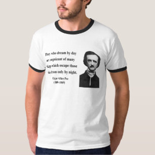 Zitat 3b Edgar Allen Poe T-Shirt