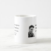 Zitat 4b Georges Orwell Kaffeetasse (Mittel)