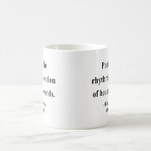 Zitat 5a Edgar Allen Poe Kaffeetasse (Mittel)