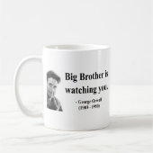 Zitat 5b Georges Orwell Kaffeetasse (Links)