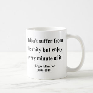 Zitat 6a Edgar Allen Poe Kaffeetasse